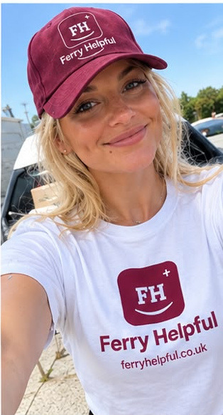 Ferry Helpful team member in branded uniform
